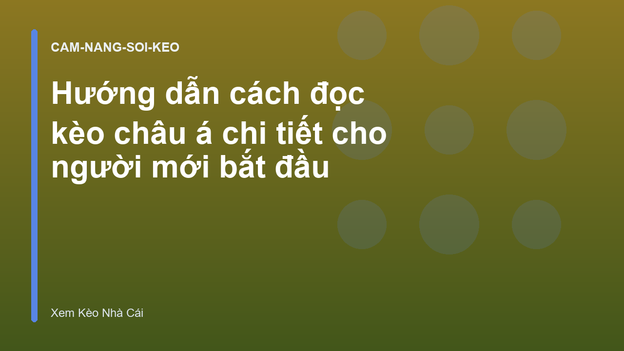 Read more about the article Hướng dẫn cách đọc kèo châu á chi tiết cho người mới bắt đầu